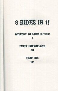 Welcome to Camp Slither (Goosebumps: Horrorland #09)