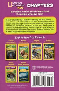 Lucky Leopards!: And More True Stories of Amazing Animal Rescues (National Geographic Kids Chapters)
