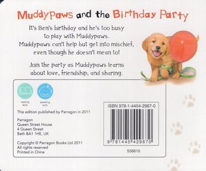 Muddypaws and the Birthday Party (Board Book)