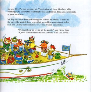 Richard Scarry's The Great Steamboat Mystery (8x8)