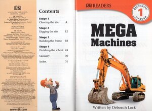 Mega Machines (DK Readers Level 1)