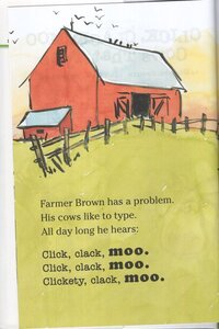 Click Clack Moo Cows That Type (Click Clack Book) (Ready To Read Level 2) (Hardcover)