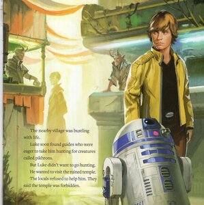 Luke and the Lost Jedi Temple (Star Wars) (8x8)