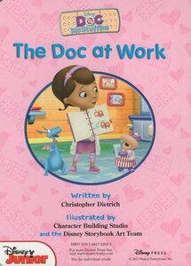Doc at Work (Doc McStuffins) (Board Book)