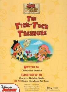 Tick Tock Treasure (Jake and the Never Land Pirates Board Book)