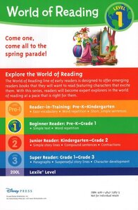 Spring Parade (Disney Frozen) (World of Reading Level 1)