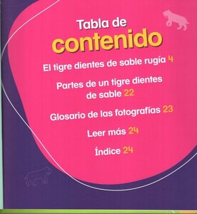 El Tigre Dientes de Sable (Saber Toothed Cat) (Bumba Books en Español: Dinosaurios y Bestias Prehistóricas (Dinosaurs and Prehistoric Beasts))