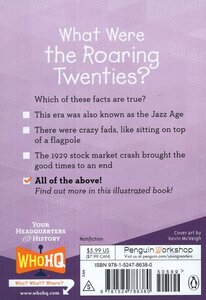 What Were the Roaring Twenties? (What Was?) (Paperback)
