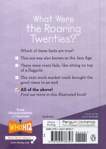 What Were the Roaring Twenties? (What Was?) (Hardcover)