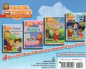 Little Box of Life's Big Lessons (Daniel Tiger's Neighborhood) (4 Board Book Boxed Set )