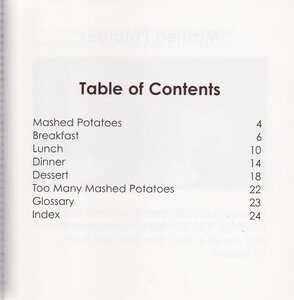Mashed Potatoes: Collecting and Reporting Data (Math Focal Points)