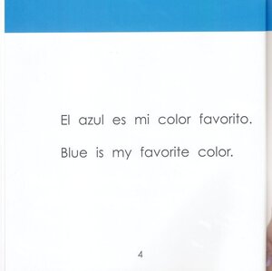 Blue / Azul ( Concepts: Colors Bilingual)
