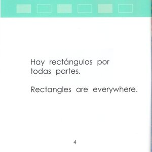 Rectangles / Rectangulos (Concepts: Shapes Bilingual)