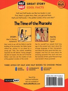 Time of the Pharaohs (Half and Half Books Level 2) (Paperback)