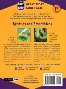 Reptiles and Amphibians (Half and Half Books Level 3) (Paperback)