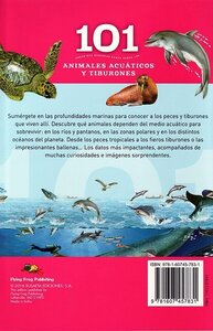 Animales Acuaticos Y Tiburones: 101 Cosas que Deberias Saber Sobre los ( Aquatic Animals and Sharks: 101 Facts )