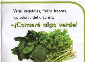 Frutas vegetales y sus colores (Eat Green) (Happy Reading Happy Learning: Science)