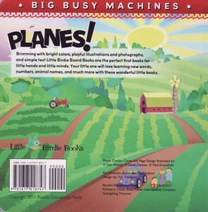 Planes (Big Busy Machines Board Book) (5x5)