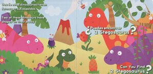 Dinosaurs / Dinosaurios (Number Find Bilingual) (Board Book)