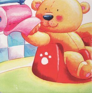 Potty Time / La hora de ir al bano (Baby Bear Bilingual) (Board Book) (6x6)