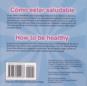 How to be Healthy / Como estar saludable (Rourke Board Book Bilingual)