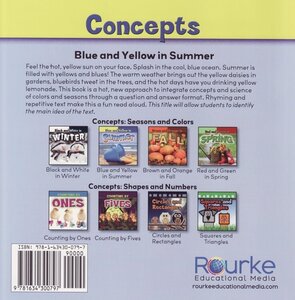 Blue and Yellow in Summer (Concepts: Seasons and Colors)