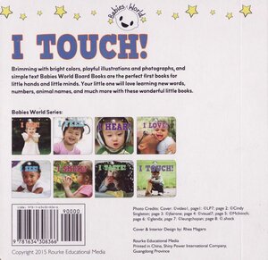 I Touch (Babies World) (Board Book)