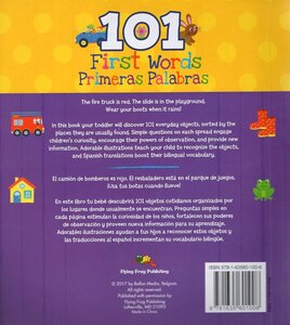 101 First Words / Primeras Palabras (Board Book Bilingual)