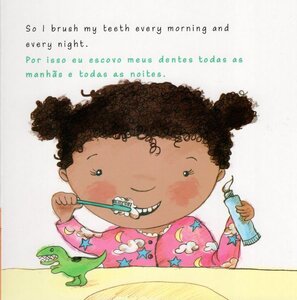 Madison Goes to the Dentist (Portuguese / English) (Board Book)