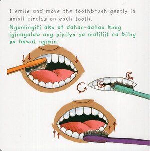 Madison Goes to the Dentist (Tagalog/English) (Board Book)
