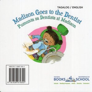 Madison Goes to the Dentist (Tagalog/English) (Board Book)