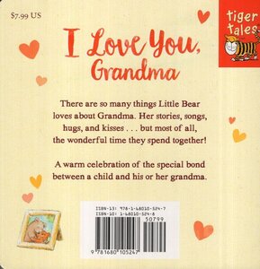 I Love You Grandma (Board Book)