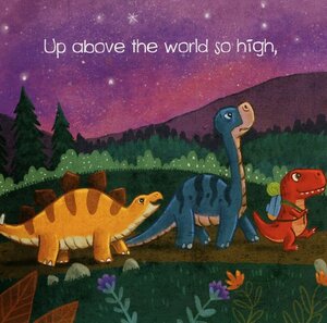 Twinkle Twinkle Little Star the Dinosaurs Wonder What You Are ( Dino Rhymes ) (Board Book) (6x6)
