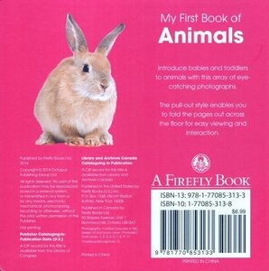 My First Book of Animals (My First Book of.....) (Board Book)