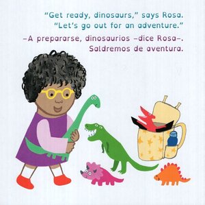 Rosa Loves Dinosaurs / A Rosa Le Encantan Los Dinosaurios (All About Rosa Bilingual) (Board Book)