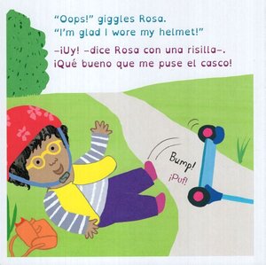 Rosa Rides Her Scooter / A Rosa Le Encanta Montar En Su Patineta (All About Rosa Bilingual) (Board Book)