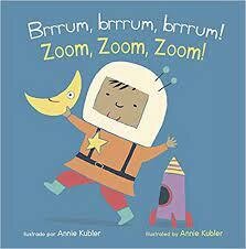 Zoom Zoom Zoom!/ Brrrum brrrum brrrum! (8x8) ( Baby Rhyme Time Spanish/ English )