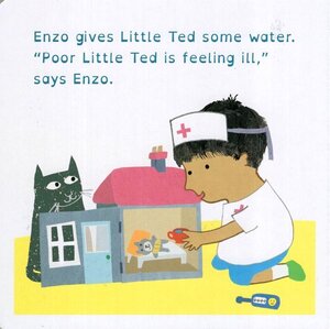 Enzo Is A Nurse ( All About Enzo ) ( Board Book ) (6x6)