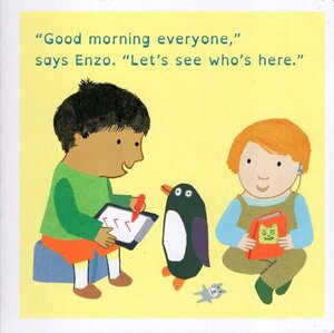 Enzo Is A Teacher (All About Enzo) (Board Book) (6x6)