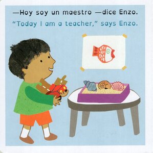Enzo Is a Teacher / Enzo Es Un Maestro (All About Enzo Bilingual) (Board Book)
