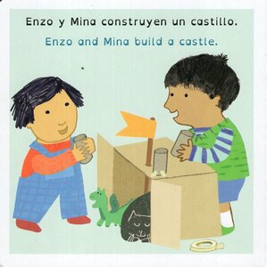 Enzo and His Art / Enzo Y Su Arte (All About Enzo Bilingual) (Board Book)