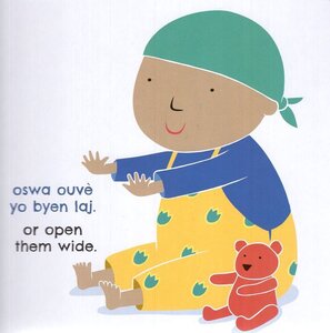 Ten Little Fingers (Haitian Creole/English) (Baby Rhyme Time Bilingual)