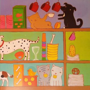 Cows in the Kitchen (Classic Book With Holes) (Big Book 17x17)