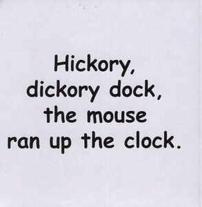 Hickory Dickory Dock (Chunky Board Book)