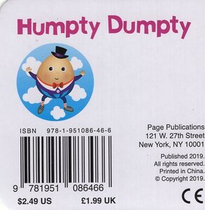 Humpty Dumpty (Chunky Board Book)