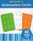 Subtraction Cards (Write On Wipe Off Learning Cards)