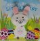 Hippity Hoppity Little Bunny (Board Book With Finger Puppets)