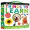 Things to Learn: Four Sticker Book Set ( My First Sticker Books )