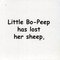 Little Bo Peep (Chunky Board Book)